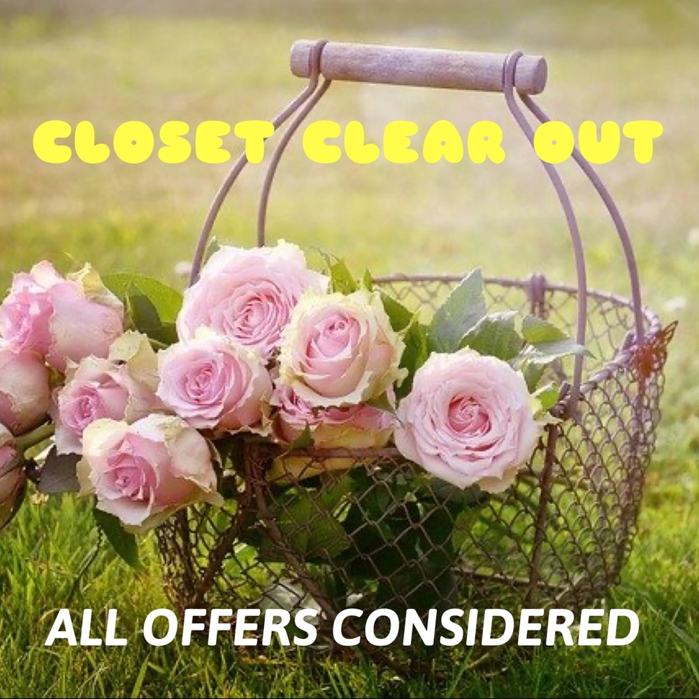 CLOSET CLEAR OUT